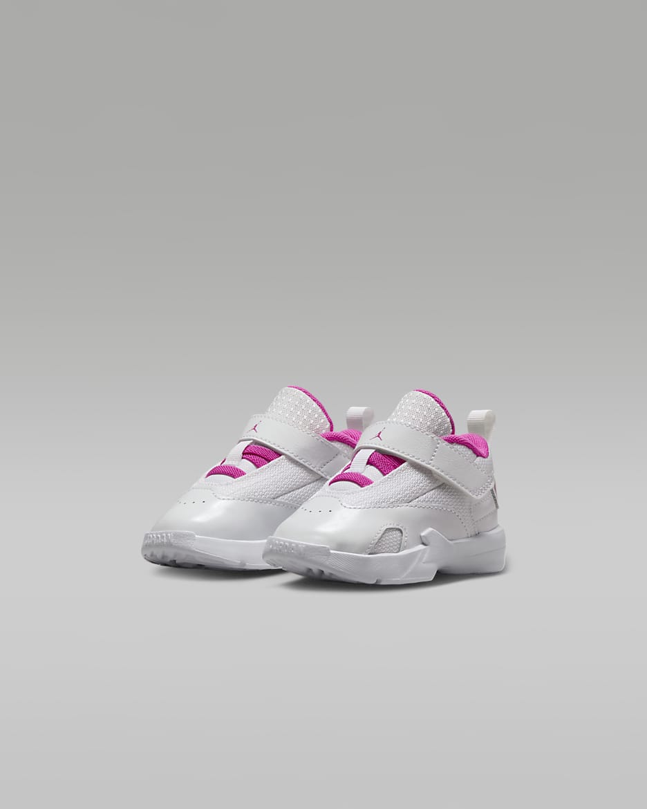 Jordan Max Aura 6 Baby/Toddler Shoes - White/Fire Pink