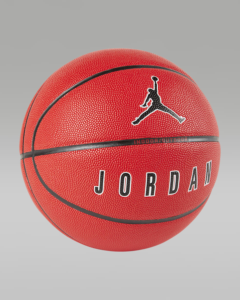 Jordan Ultimate 2.0 8P basketbal (zonder lucht) - University Red/Zwart/Wit/Zwart