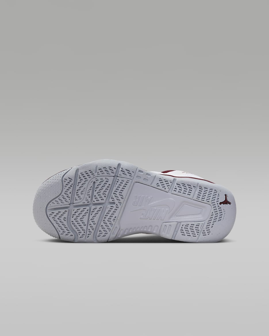 Jordan Stay Loyal 3 Older Kids' Shoes - White/Wolf Grey/Team Red