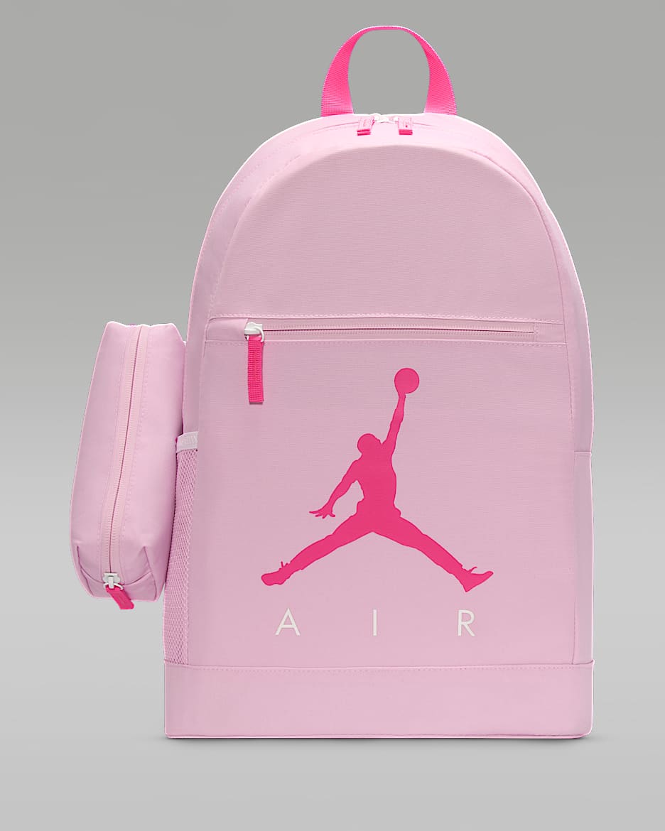 Mochila para niños grandes Jordan Air School (17 L) - Rosa vidrio