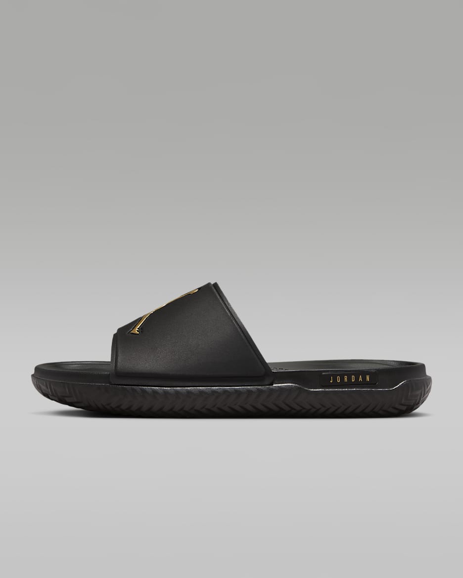 Jordan Jumpman Men's Slides - Black/Metallic Gold