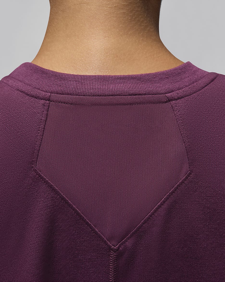 Jordan Sport tanktop met ruitdetail voor dames - Bordeaux