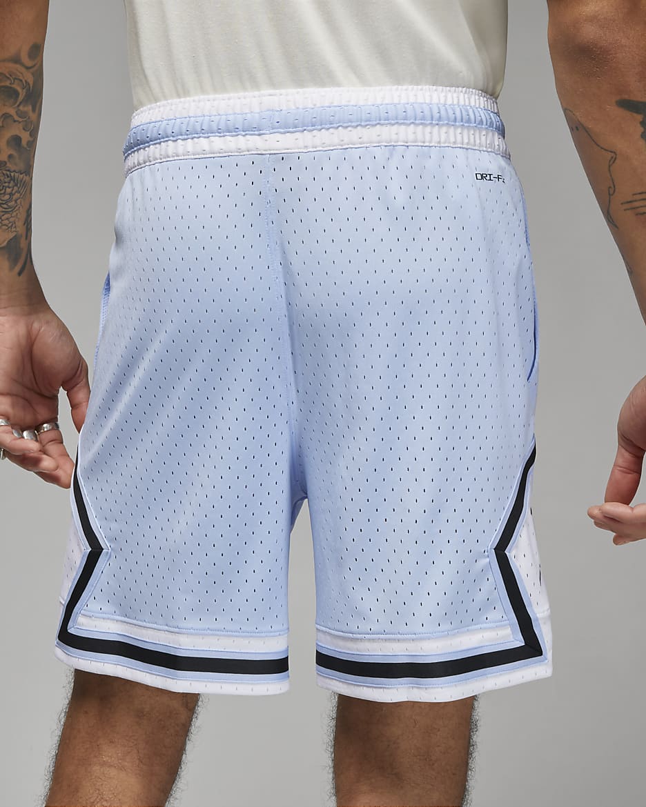 Jordan Dri-FIT Sport Diamond Shorts - Royal Tint/White/Black/Black