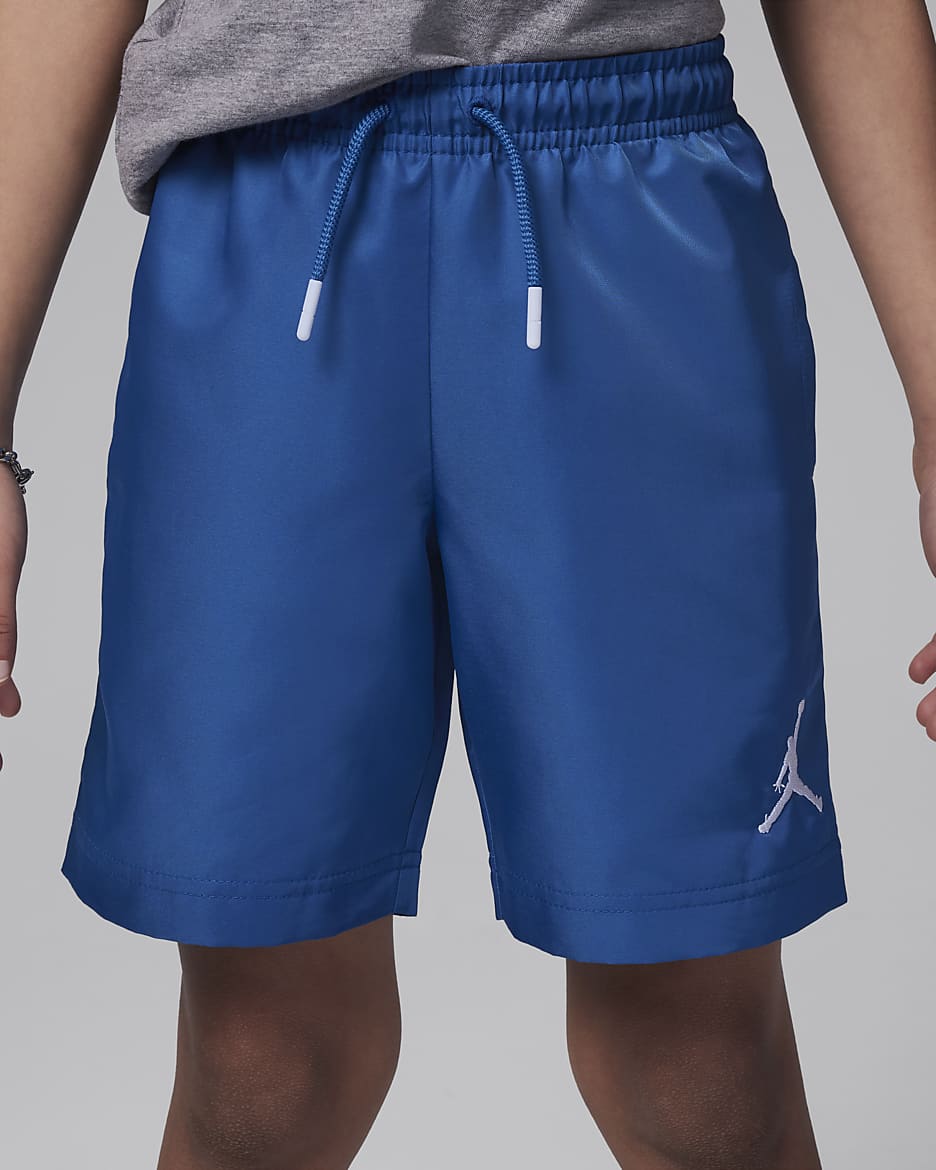 Jordan Jumpman Woven Play Shorts Little Kids' Shorts - Industrial Blue