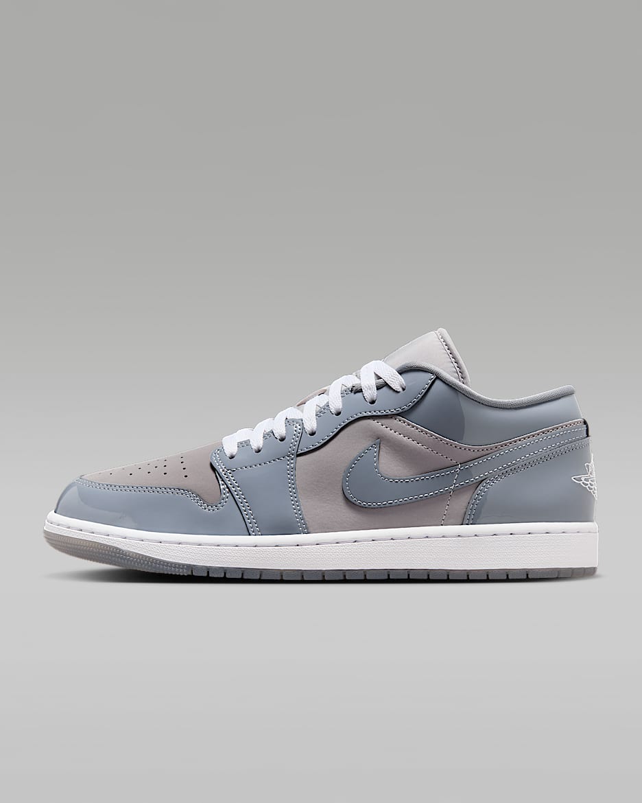 Air Jordan 1 Low SE Men's Shoes - Medium Grey/White/Cool Grey