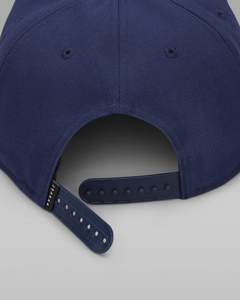 Jordan Jumpman Pro Verstellbare Cap - Midnight Navy/Orange Chalk/University Red