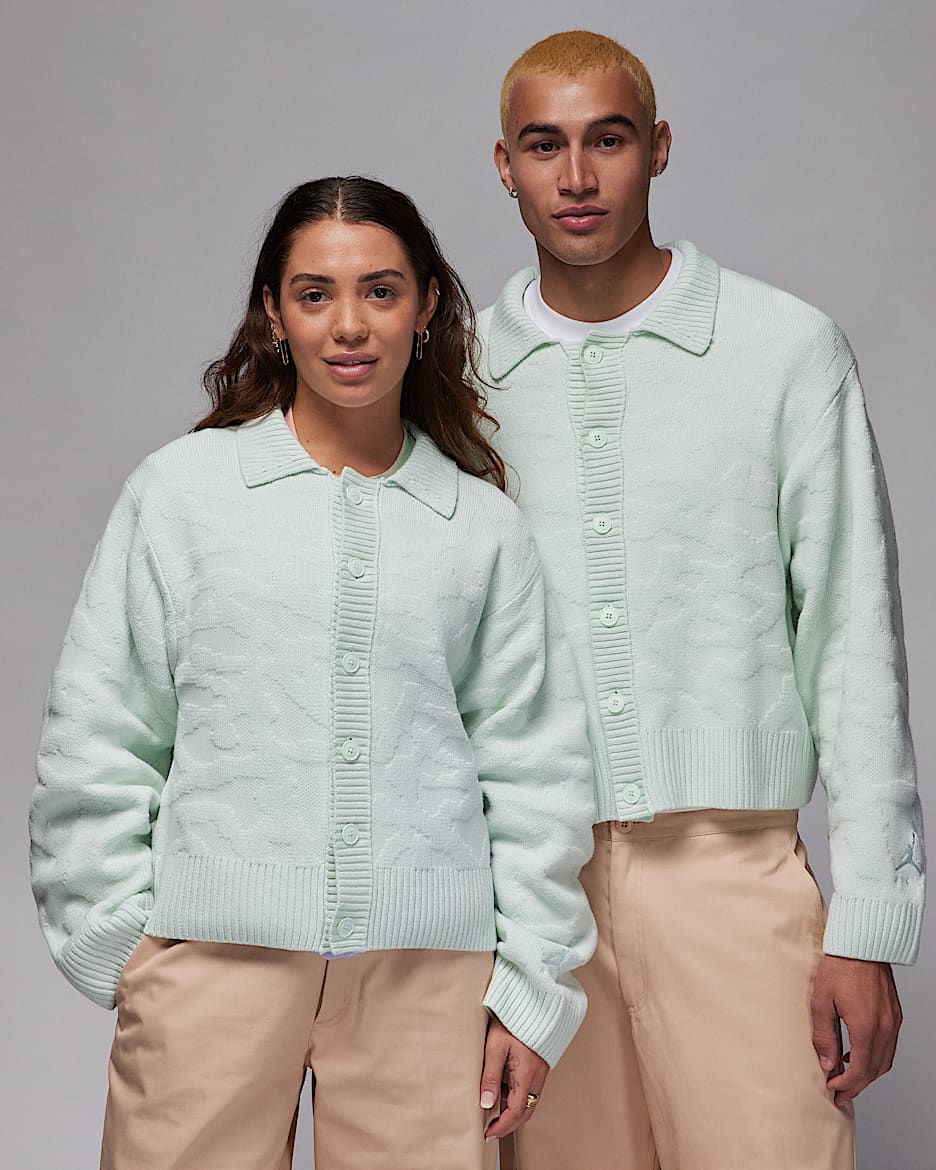 Jordan x J Balvin Cardigan - Barely Green
