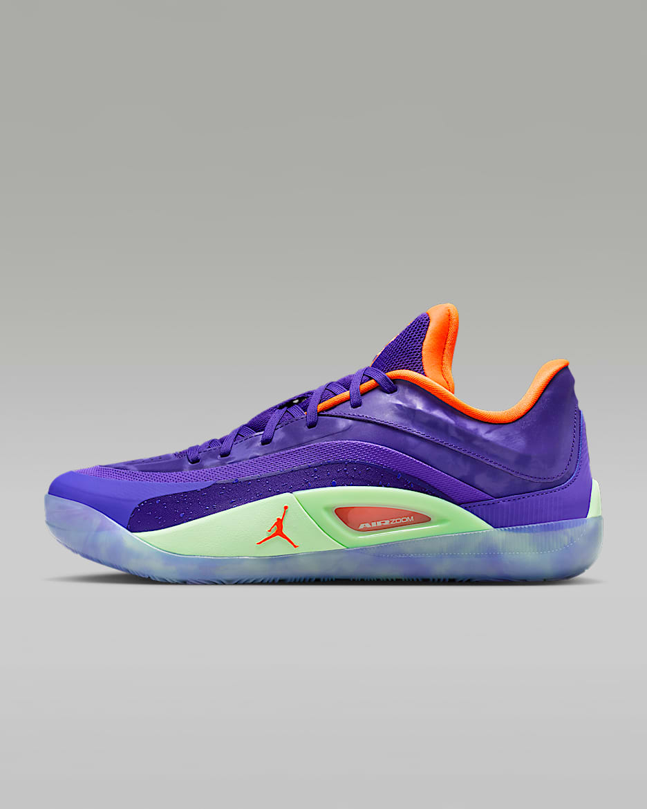 Zion 4 Basketball Shoes - Court Purple/Psychic Purple/Vapor Green/Total Orange