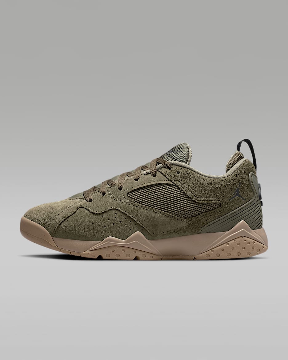 Air Jordan MVP 92 Schuh (Herren) - Medium Olive/Khaki/University Red/Schwarz