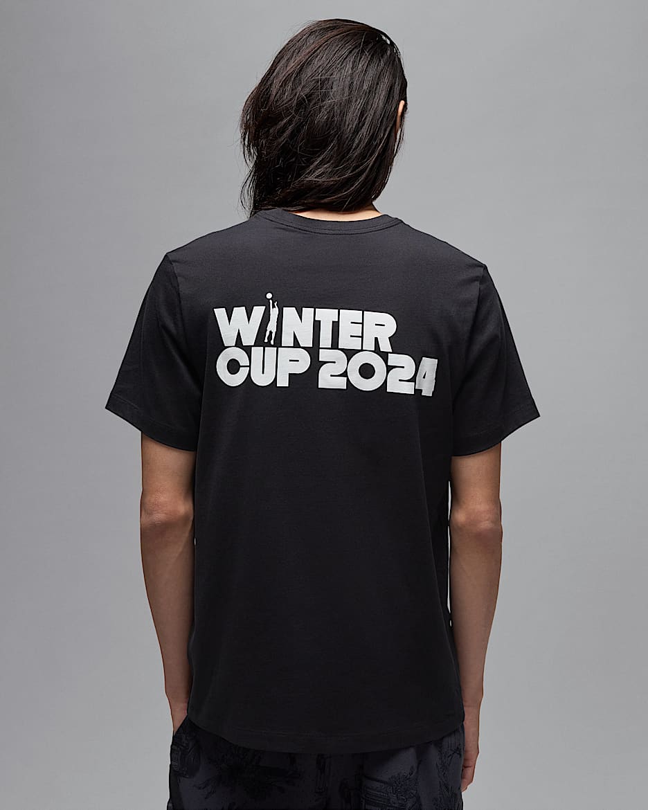 ジョーダン ウインターカップ 2024 メンズ Tシャツ - ブラック