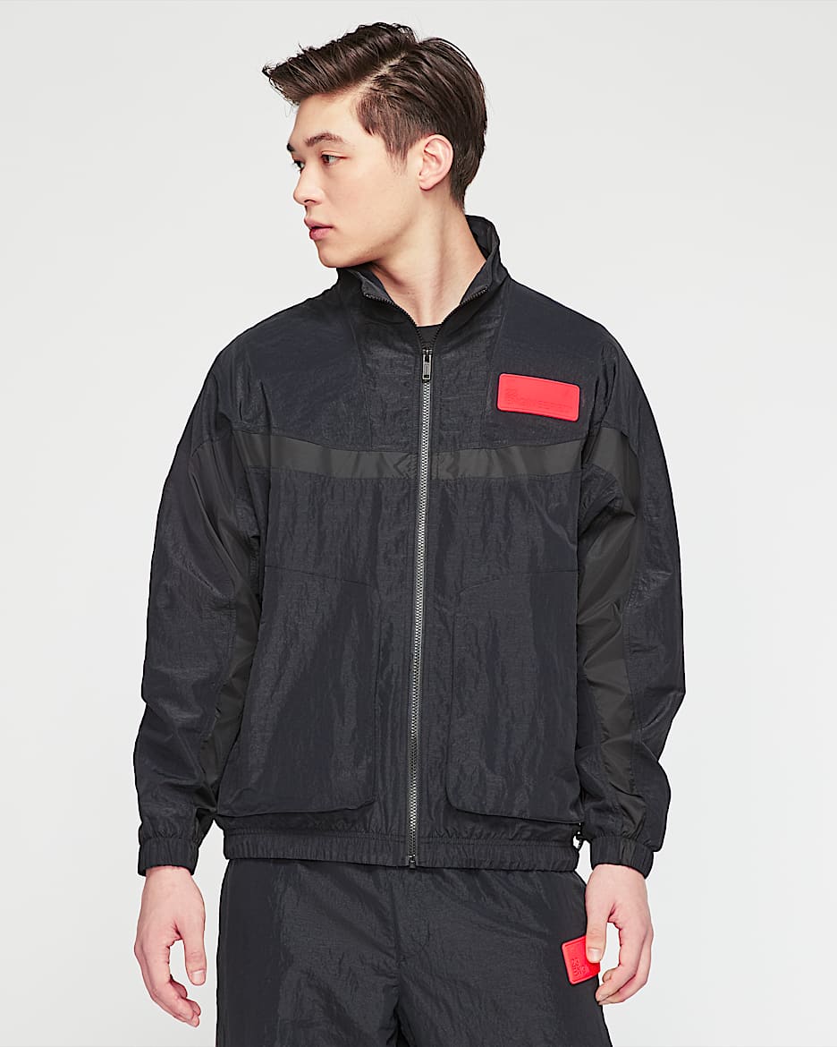 Jordan 23 Engineered Men's Jacket - Black/Infrared 23
