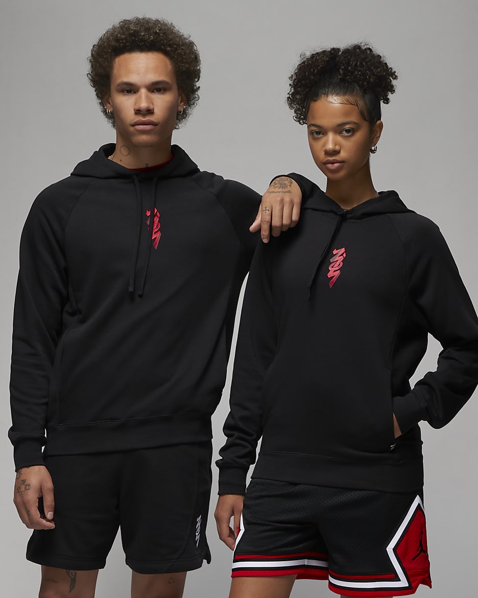 Zion Dri-FIT 男款連帽上衣 - 黑色