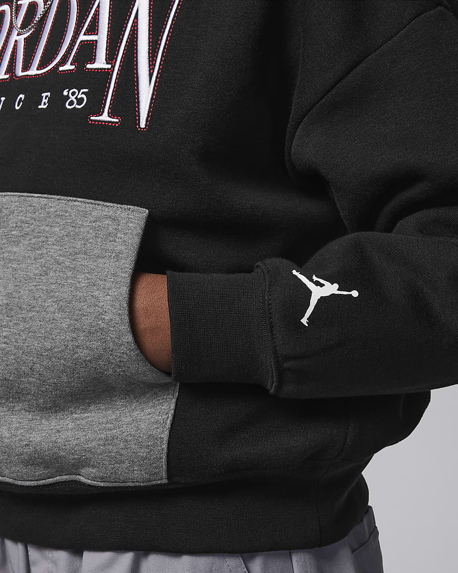 Jordan Fundamentals hoodie voor kids - Zwart