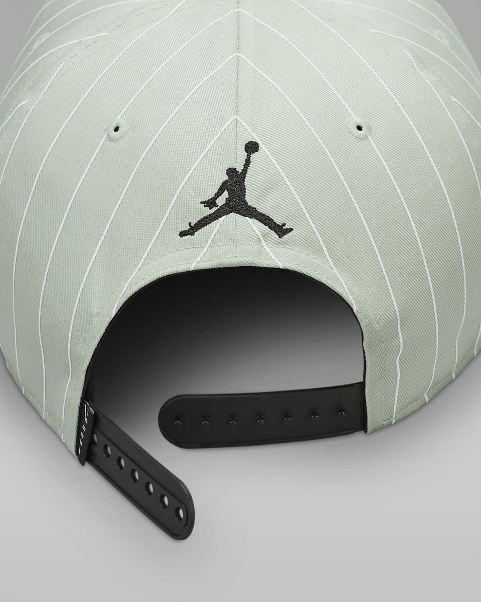 Jordan Flight MVP Pro Structured Cap - Seafoam/Black/Black