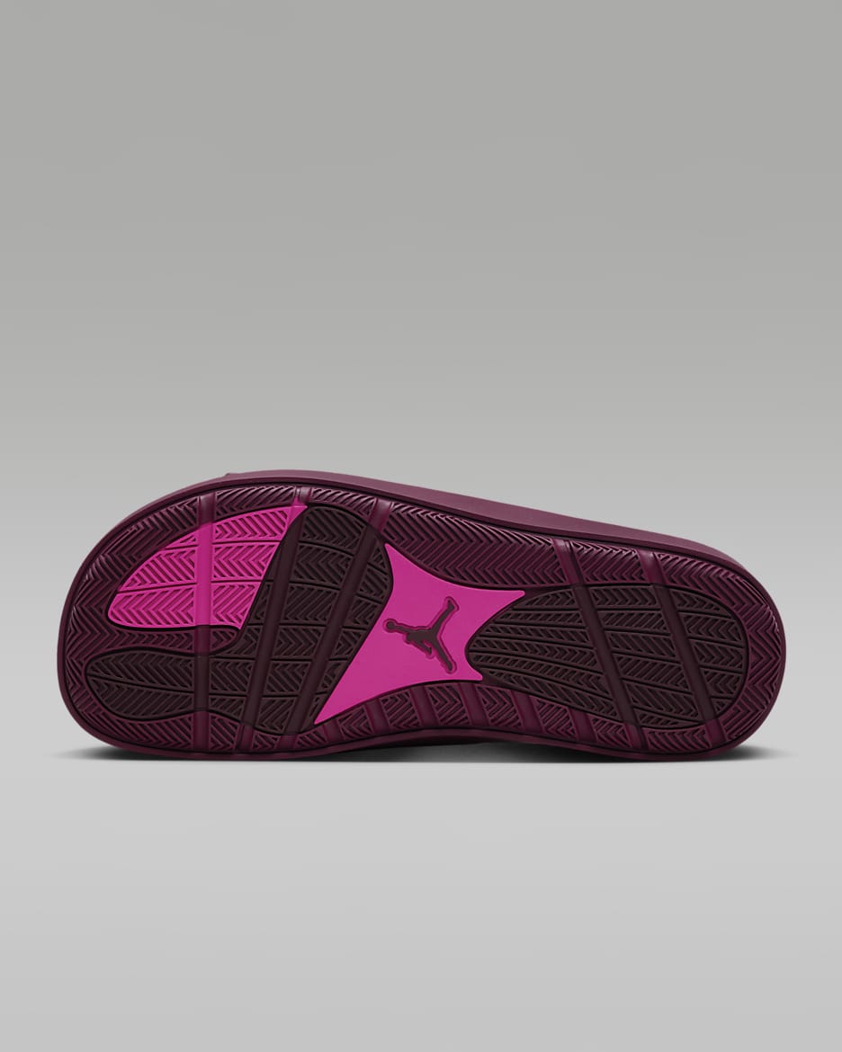 Jordan Sophia Women's Slides - Bordeaux/Fire Pink/Burgundy Crush