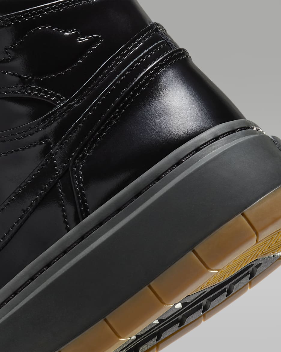 Air Jordan 1 Elevate High SE Women's Shoes - Black/Medium Ash/Gum Light Brown/Black