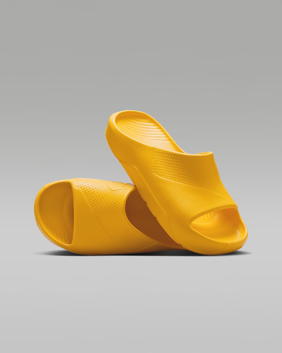 Jordan Post Older Kids' Slides - Yellow Ochre/Yellow Ochre