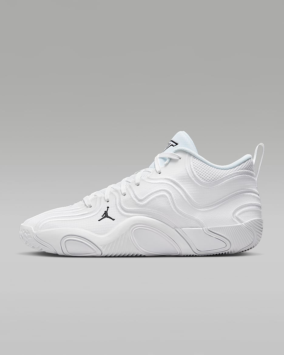 Tatum 3 Basketball Shoes - White/White/Black