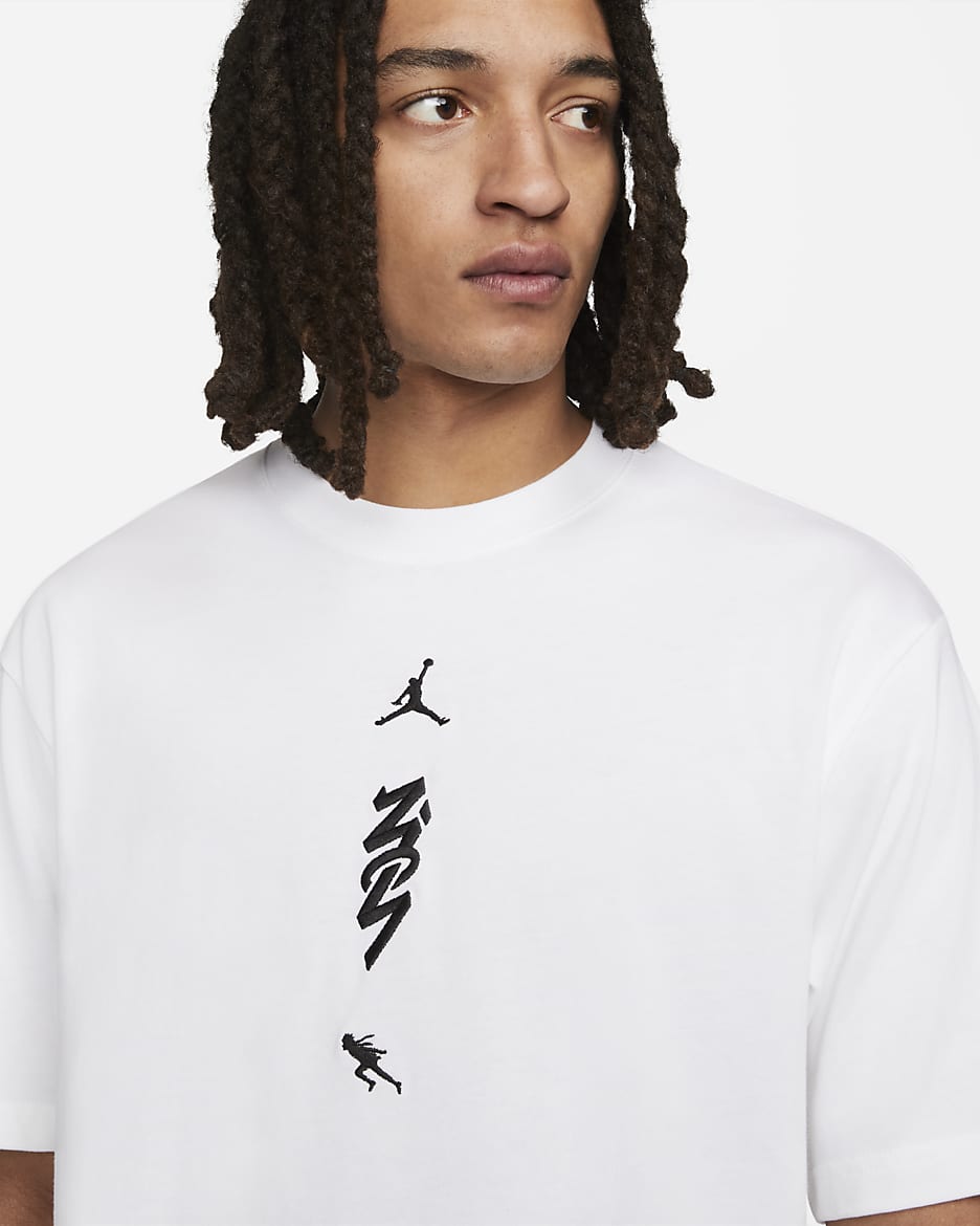 Zion x Naruto Men's T-shirt - White