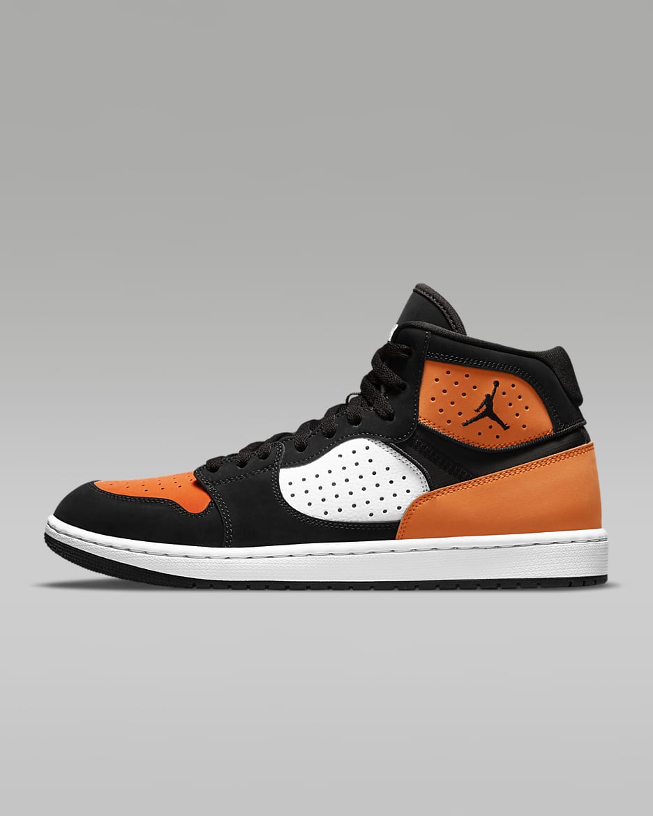 Jordan Access Men's Shoes - Black/Starfish/White