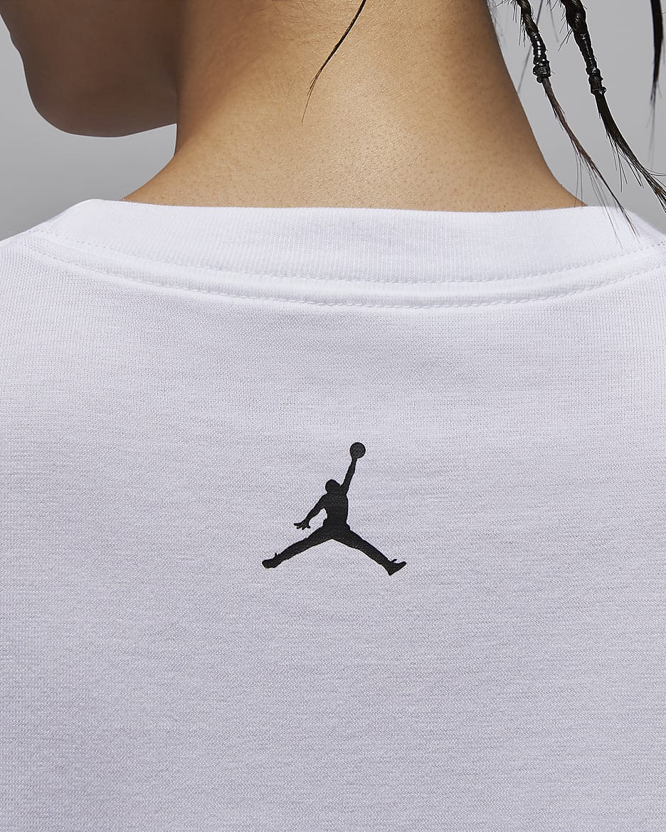 Jordan Women's Oversized Graphic T-Shirt - White