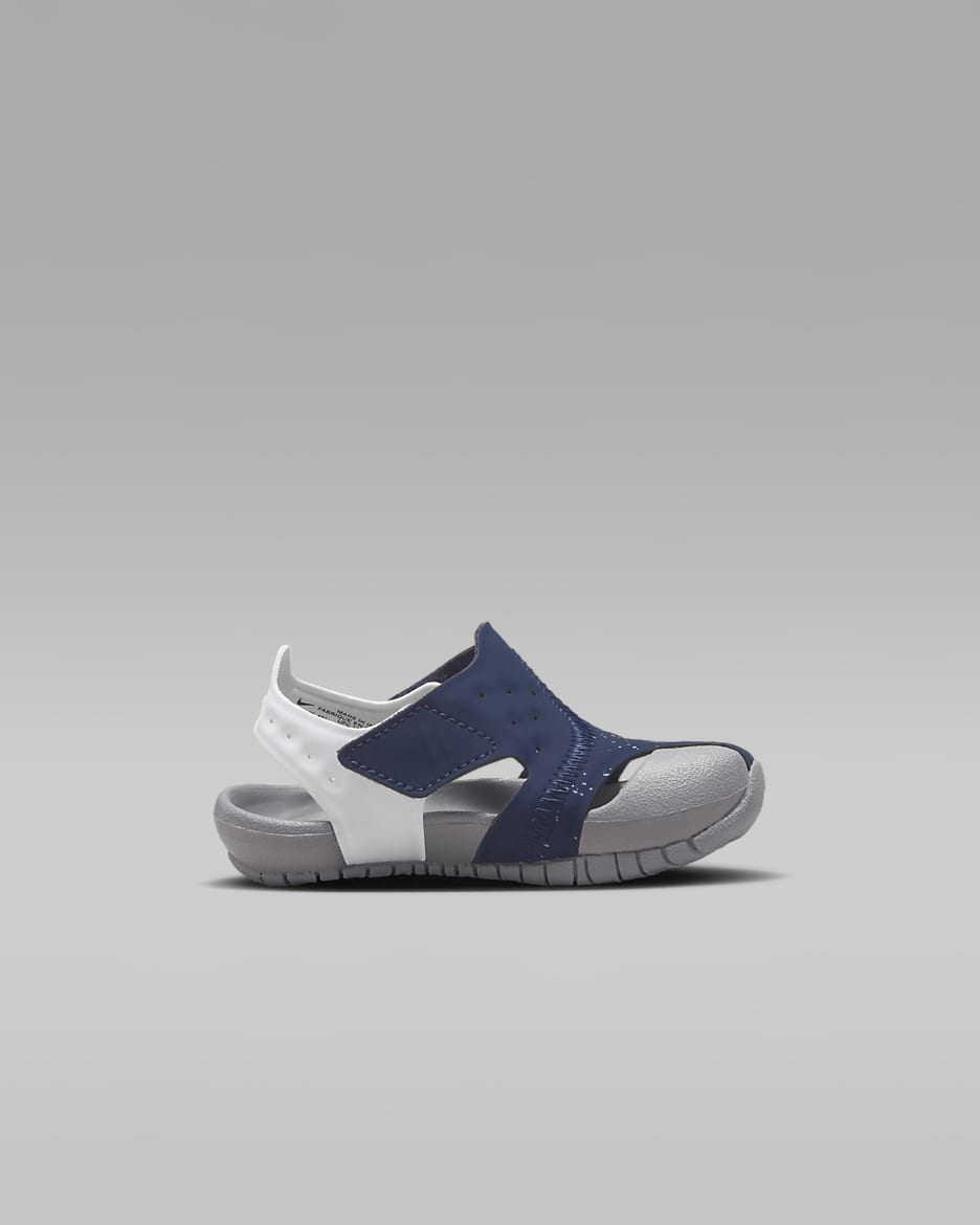 Sapatilhas Jordan Flare para bebé - Midnight Navy/Branco/Cinzento Cement