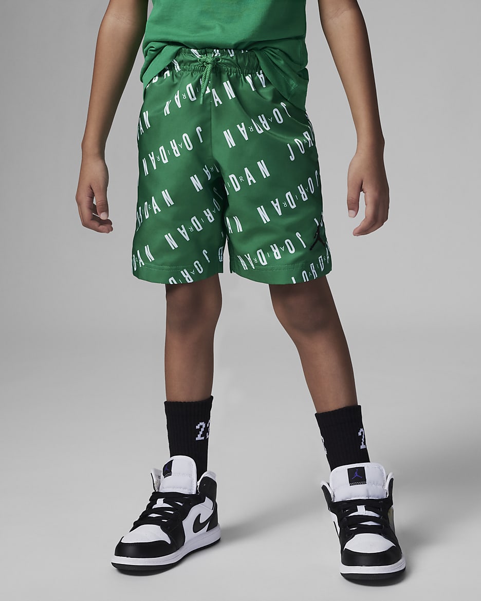 Jordan Essentials Poolside Shorts Little Kids' Shorts - Lucky Green