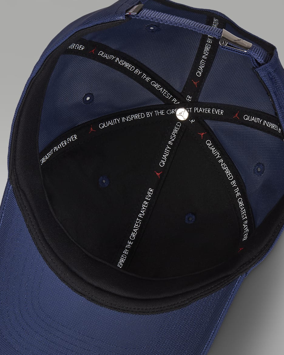 Jordan Rise Cap Adjustable Hat - Midnight Navy/Gunmetal