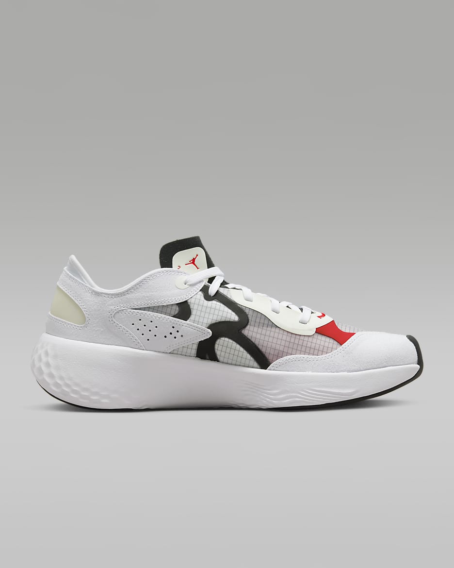 Jordan Delta 3 Low Men's Shoes - White/Black/Chile Red