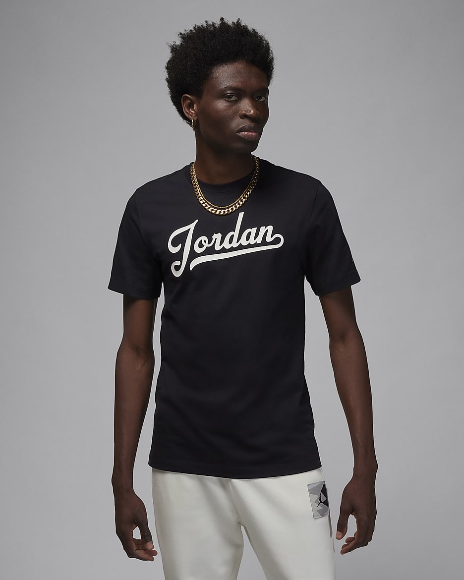 ジョーダン フライト MVP メンズ Tシャツ - ブラック/ホワイト/ホワイト