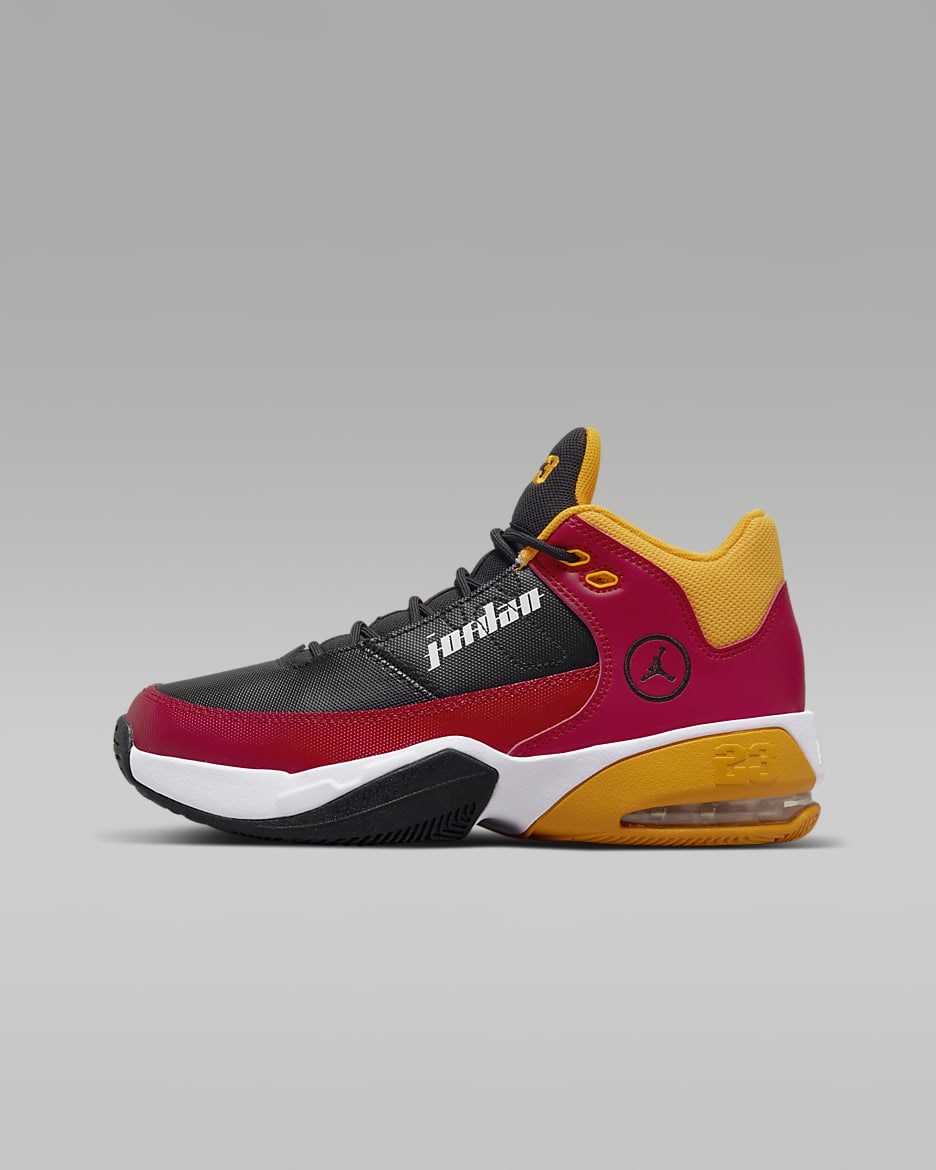 Jordan Max Aura 3 SE Big Kids' Shoes - Gym Red/University Gold/Black