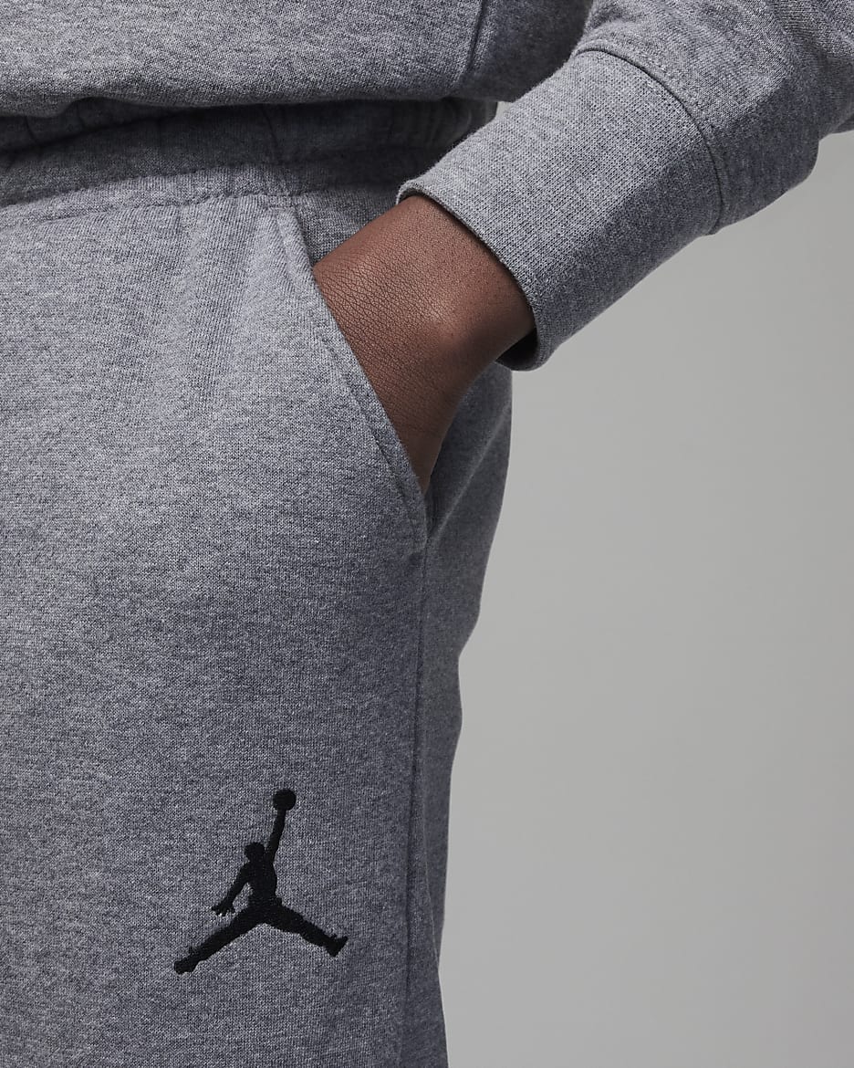 Kalhoty Jordan MJ Essentials pro větší děti - Carbon Heather