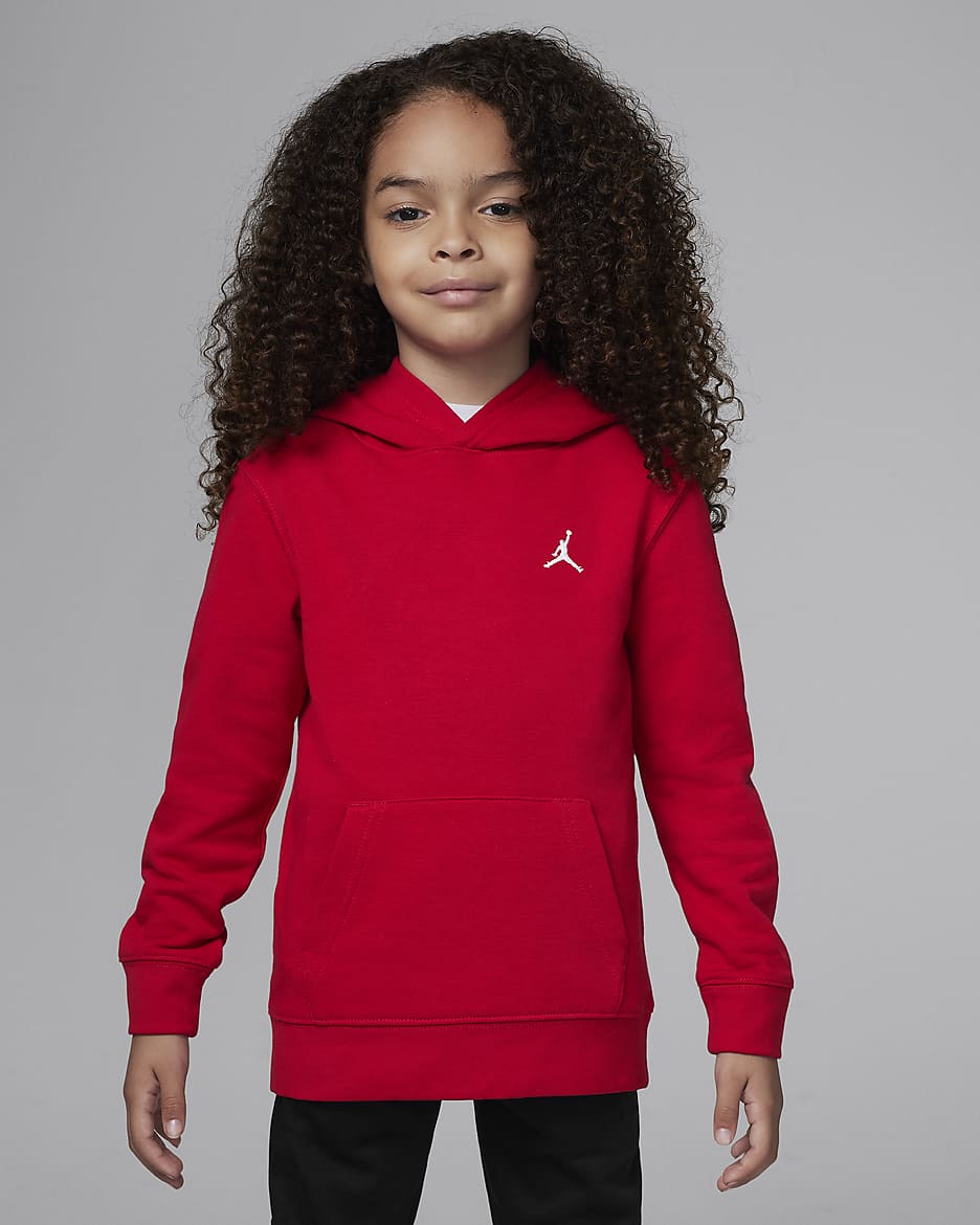 Sudadera con gorro de French Terry para niños pequeños Jordan MJ Brooklyn - Rojo gimnasio