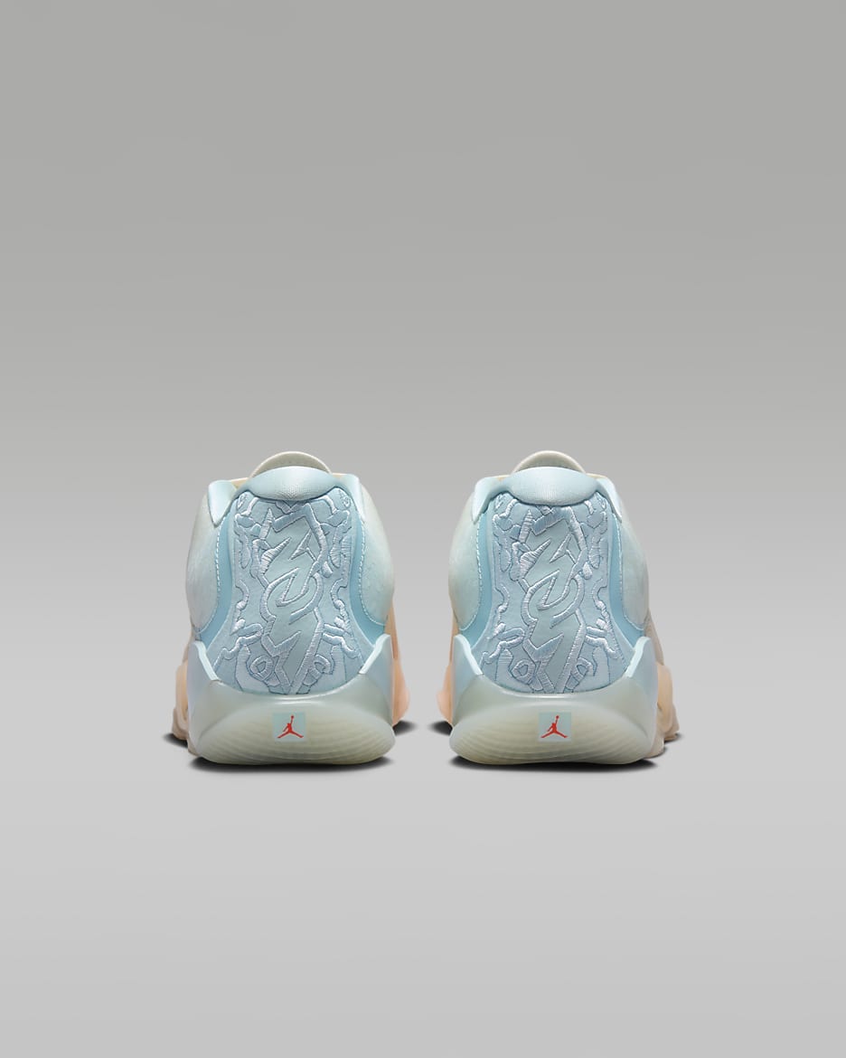 Zion 3 'Rising' PF Basketball Shoes - Bleached Coral/Pale Ivory/Glacier Blue/Crimson Tint