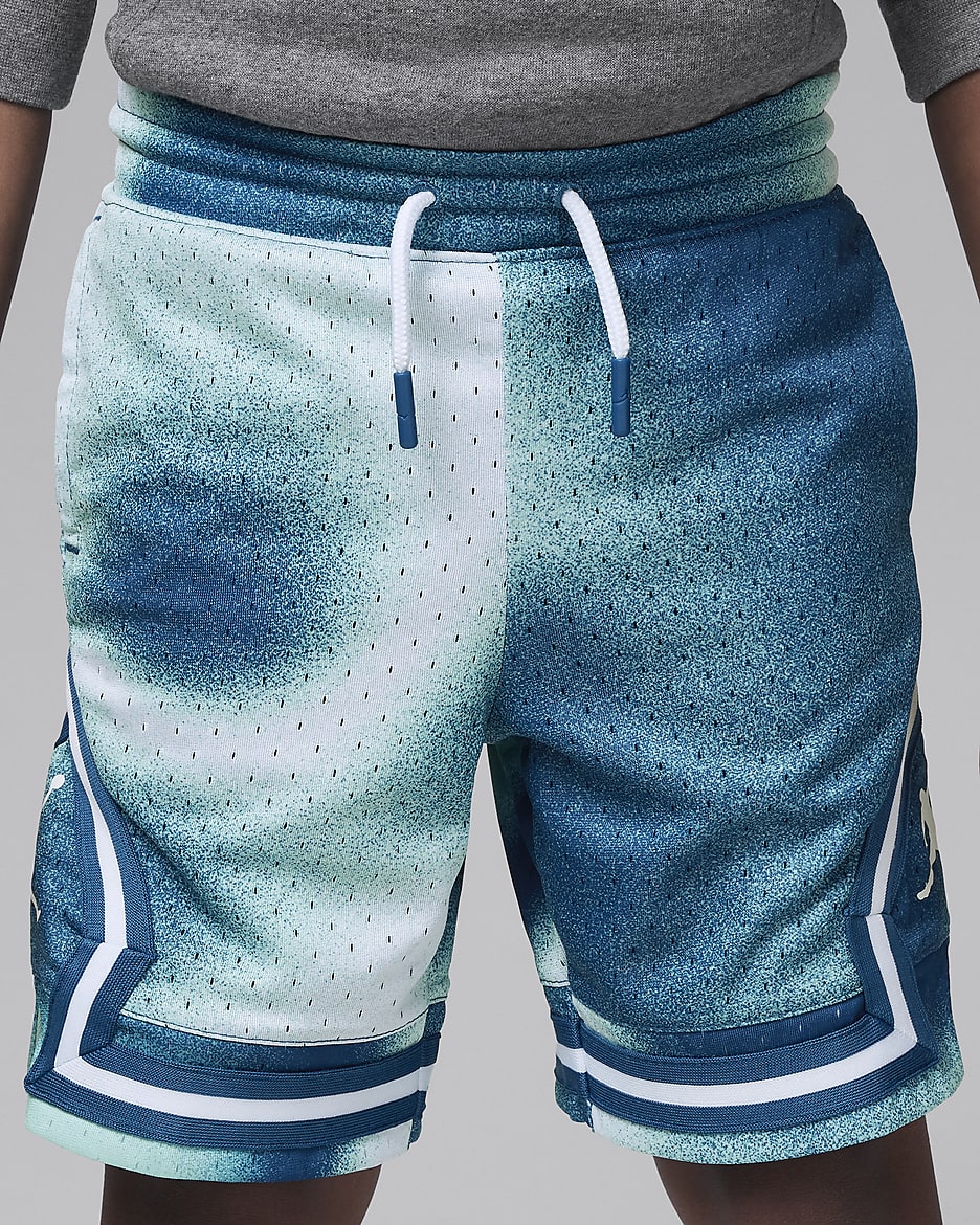 Jordan Little Kids' Dri-FIT Diamond Shorts - Industrial Blue