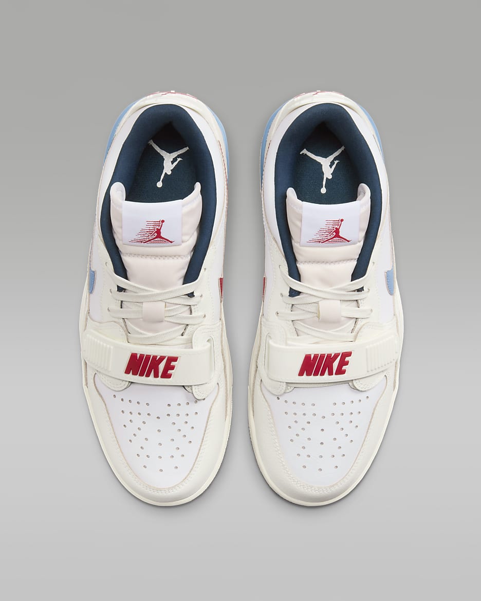 Air Jordan Legacy 312 Low damesschoenen - Wit/Sail/Armory Navy/Aegean Storm