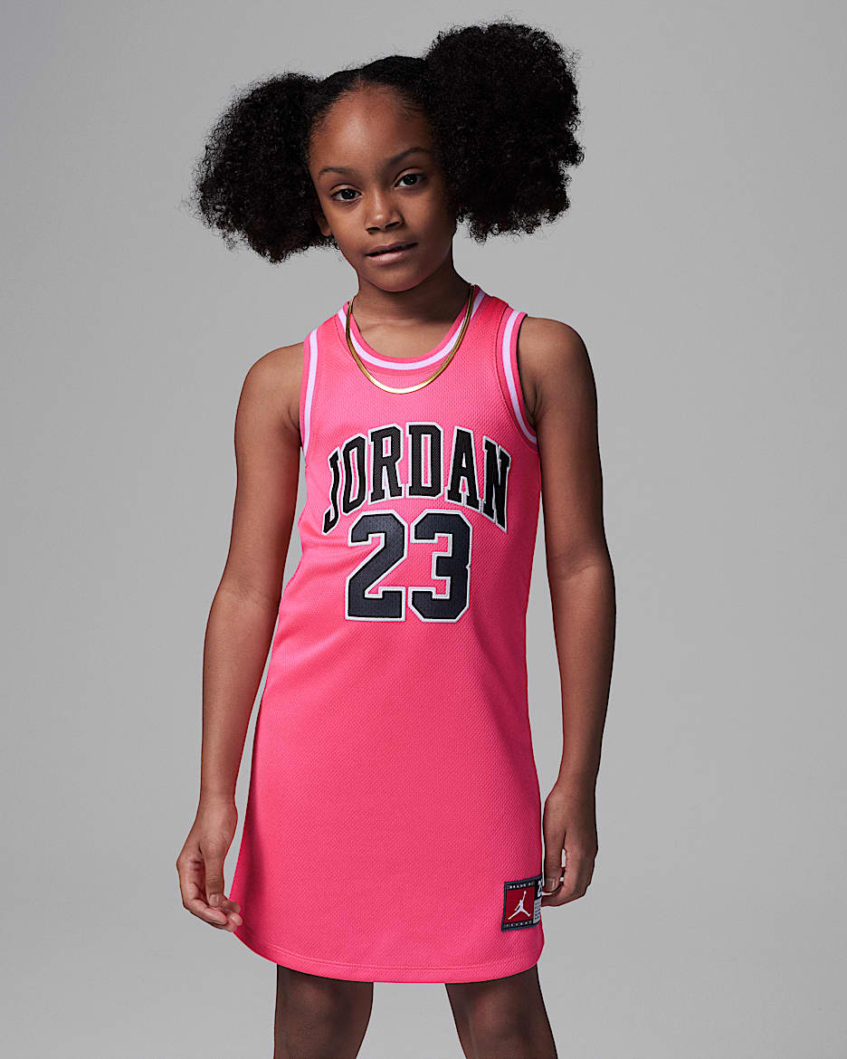Jordan Little Kids' 23 Jersey Dress - Hyper Pink
