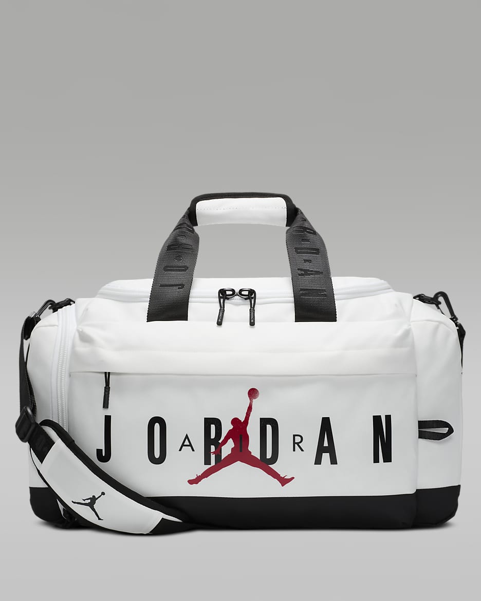 Maleta de entrenamiento (36 L) Jordan Velocity - Blanco