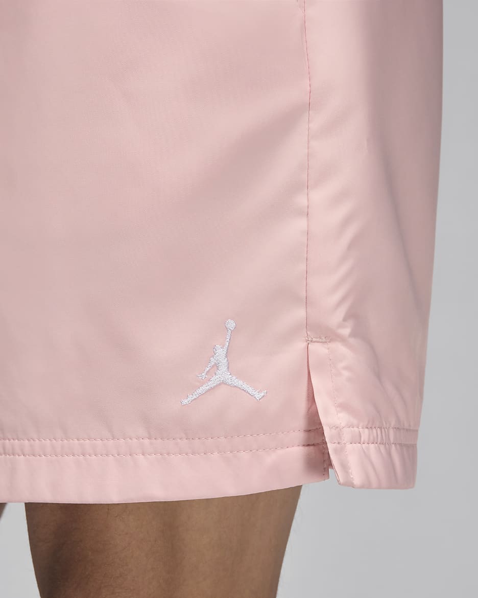 Jordan Essentials 13 cm Erkek Havuz Başı Şortu - Legend Pink/Beyaz