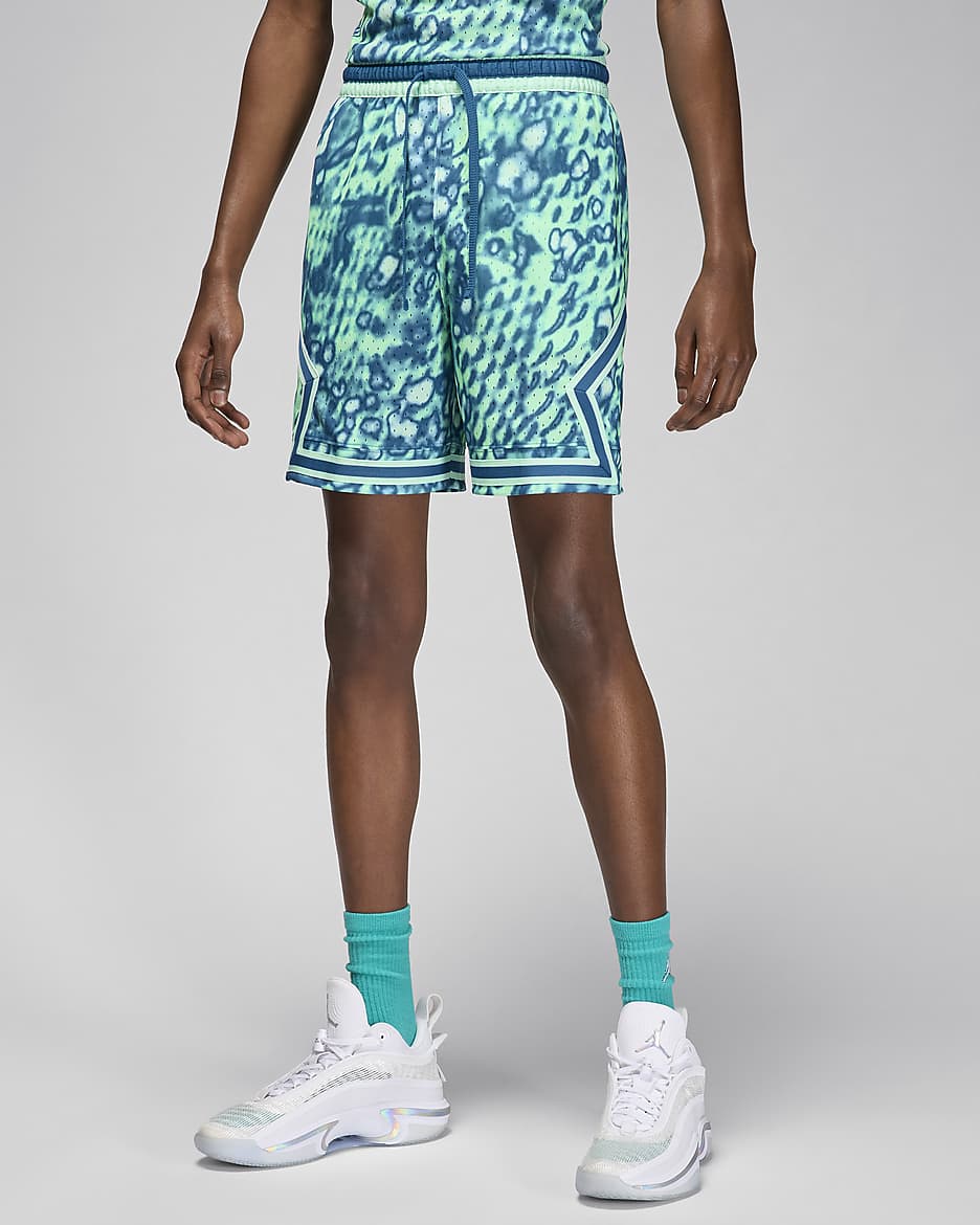 Jordan Sport Men's Diamond Shorts - Mint Foam/Black