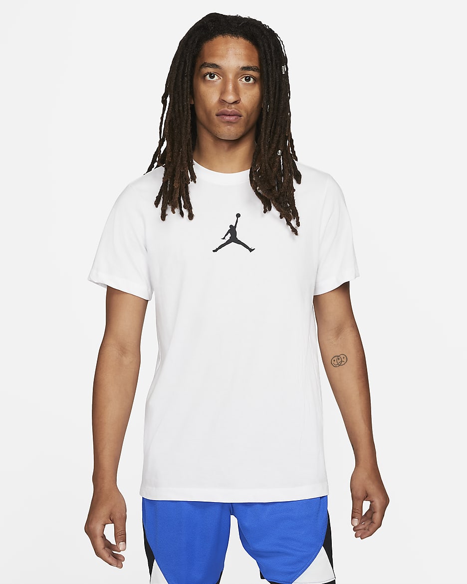 Tee-shirt Jordan Jumpman pour Homme - Blanc/Noir