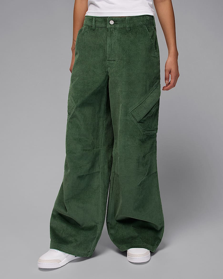 Pants de pana para mujer Jordan Flight Chicago - Abeto