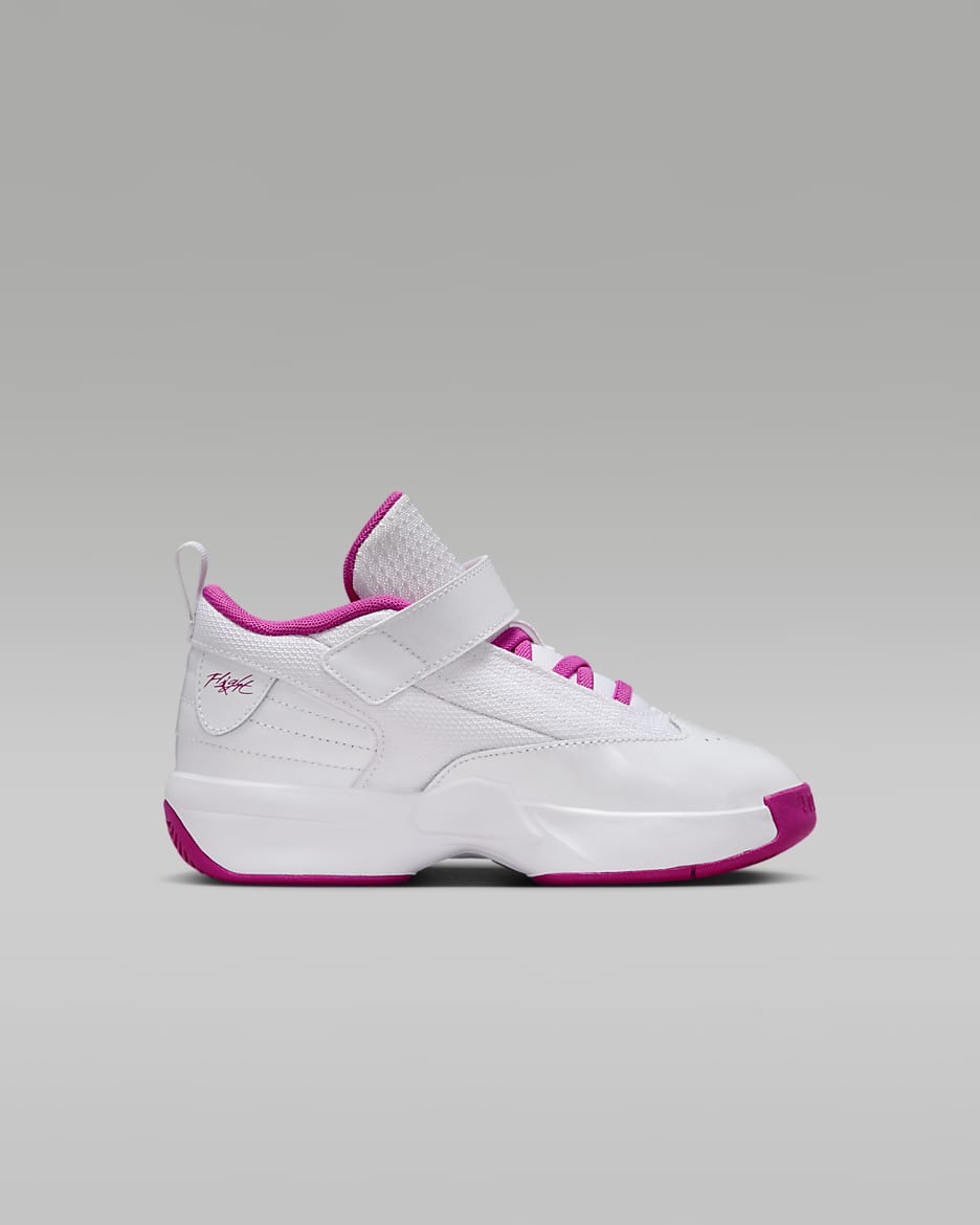 Chaussure Jordan Max Aura 6 pour enfant - Blanc/Fire Pink