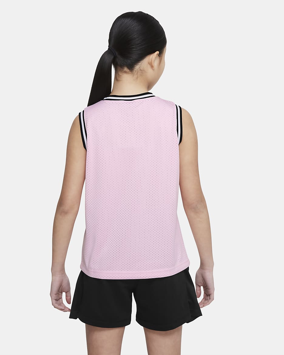 Jordan Big Kids' Recon Cropped Jersey - Pink Foam