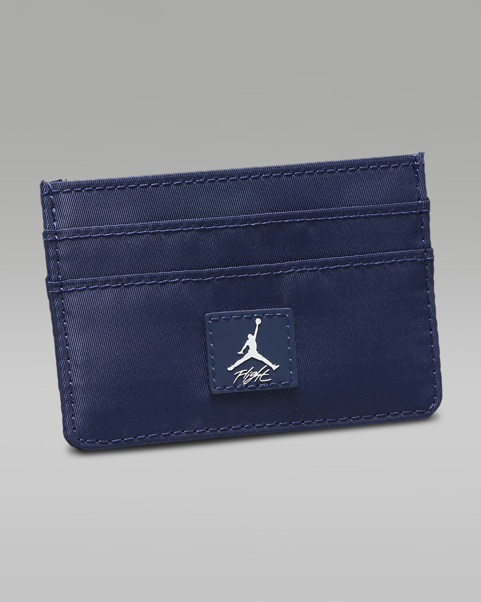 Estuche para tarjetas Flight para hombre Jordan - Azul marino medianoche