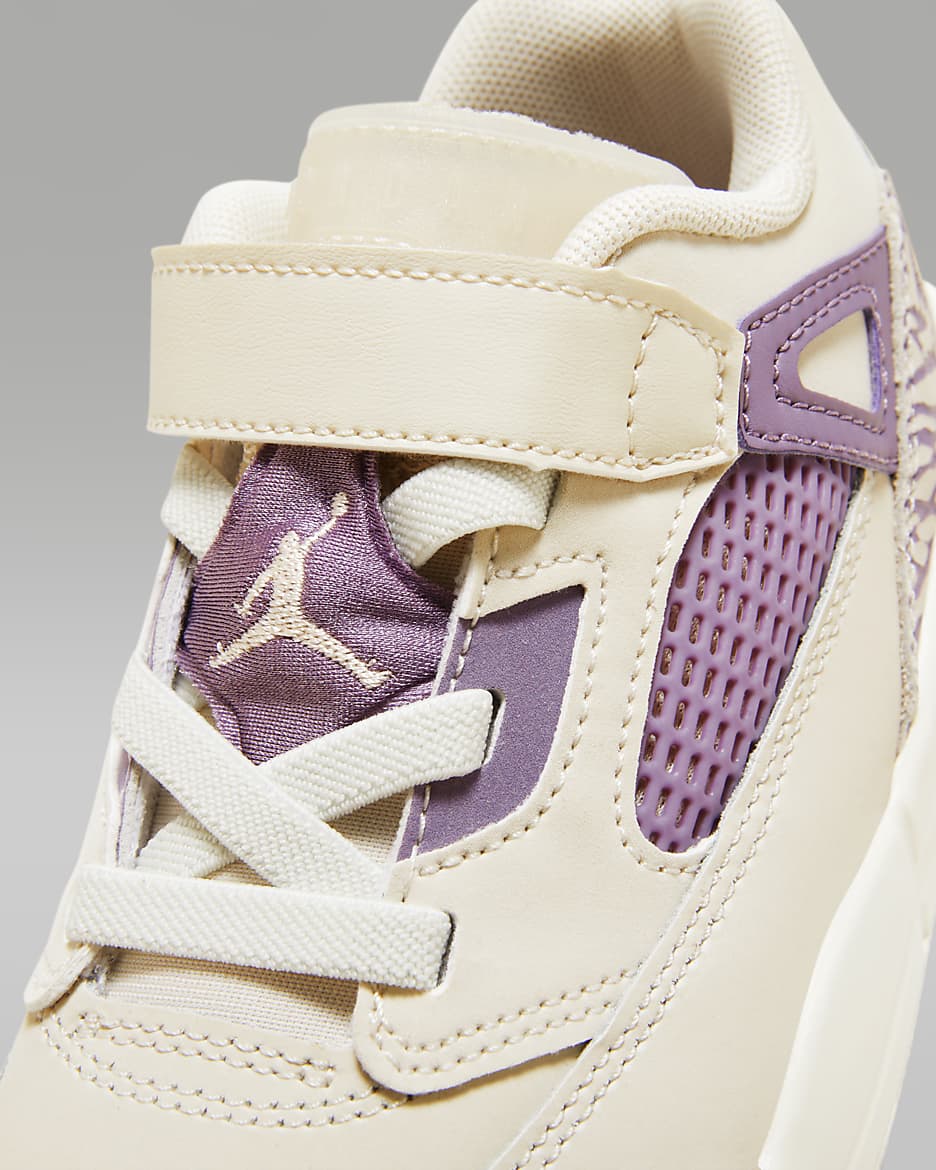 Sapatilhas Jordan Spizike Low para criança - Castanho claro Legend/Violeta Dust/Sail/Carmesim Tint