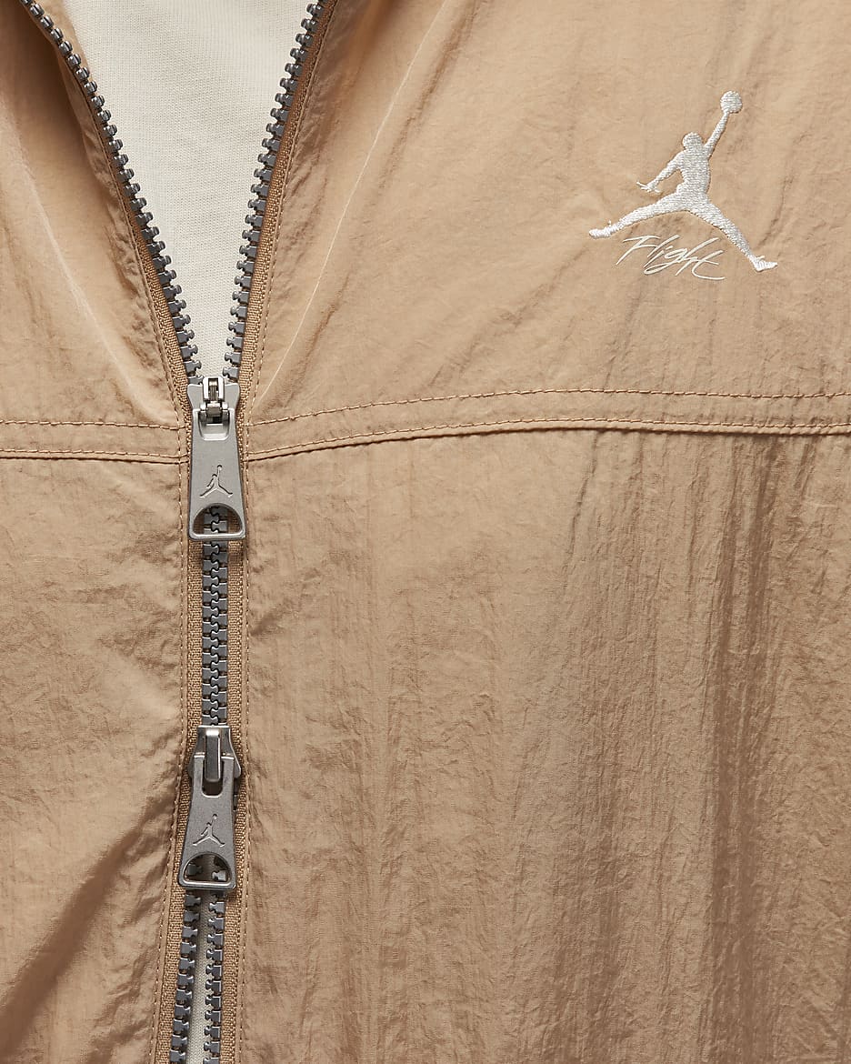 Jordan Essentials Men's Warm-Up Jacket - Hemp/Hemp/Sail