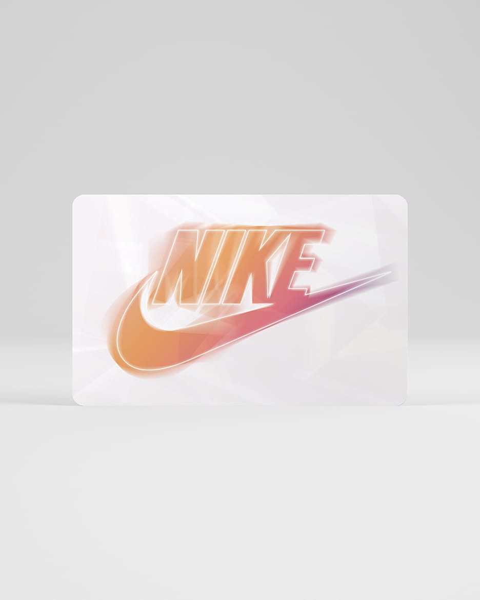 Nike Digital Gift Card Emailed in Approximately 2 Hours or Less - White