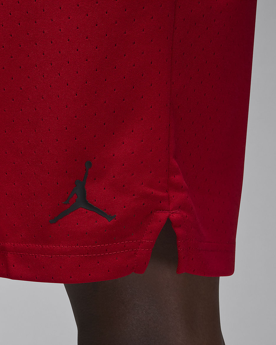 Jordan Sport Men's Dri-FIT Mesh Shorts - Gym Red/Black