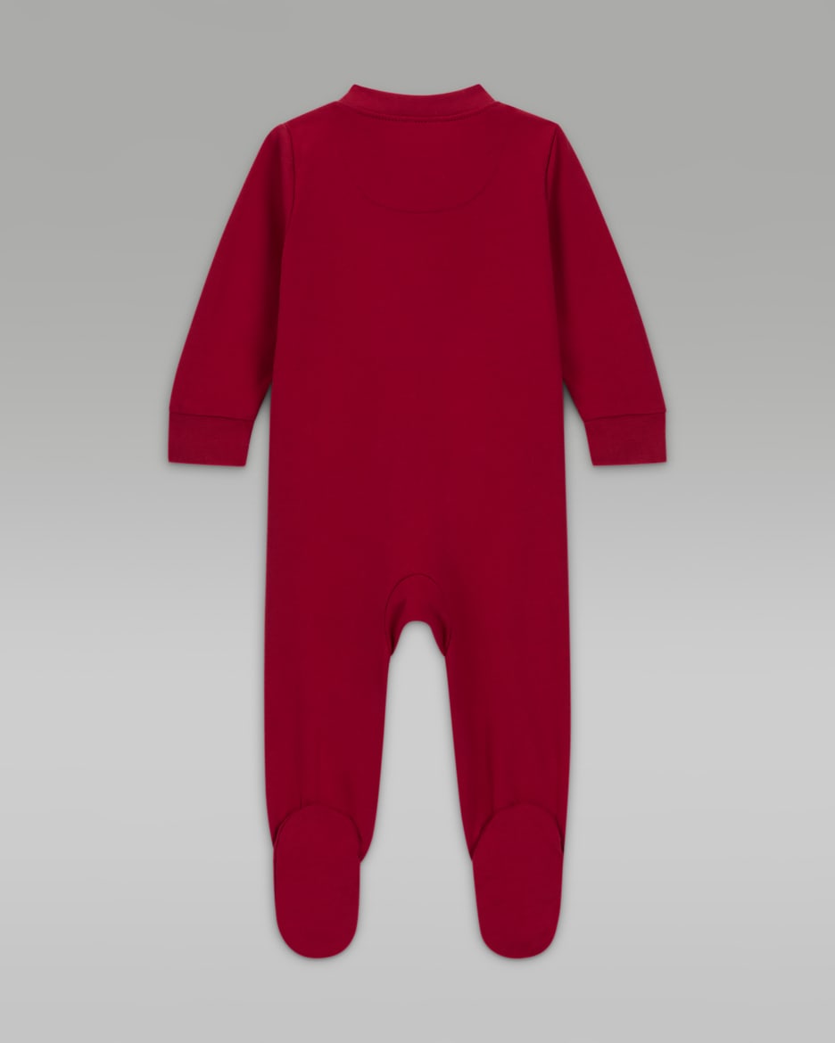 Jordan Baby (0-9M) Jumpman Footed Coverall - Gym Red